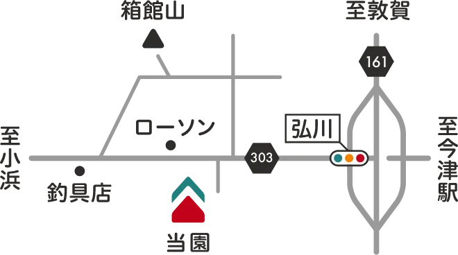 箱館いちご園へのアクセスマップ